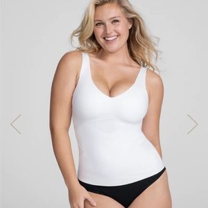 Honeylove liftwear tank, white, large